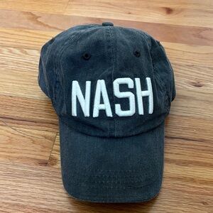 Casual Black Cap with Bold Lettering